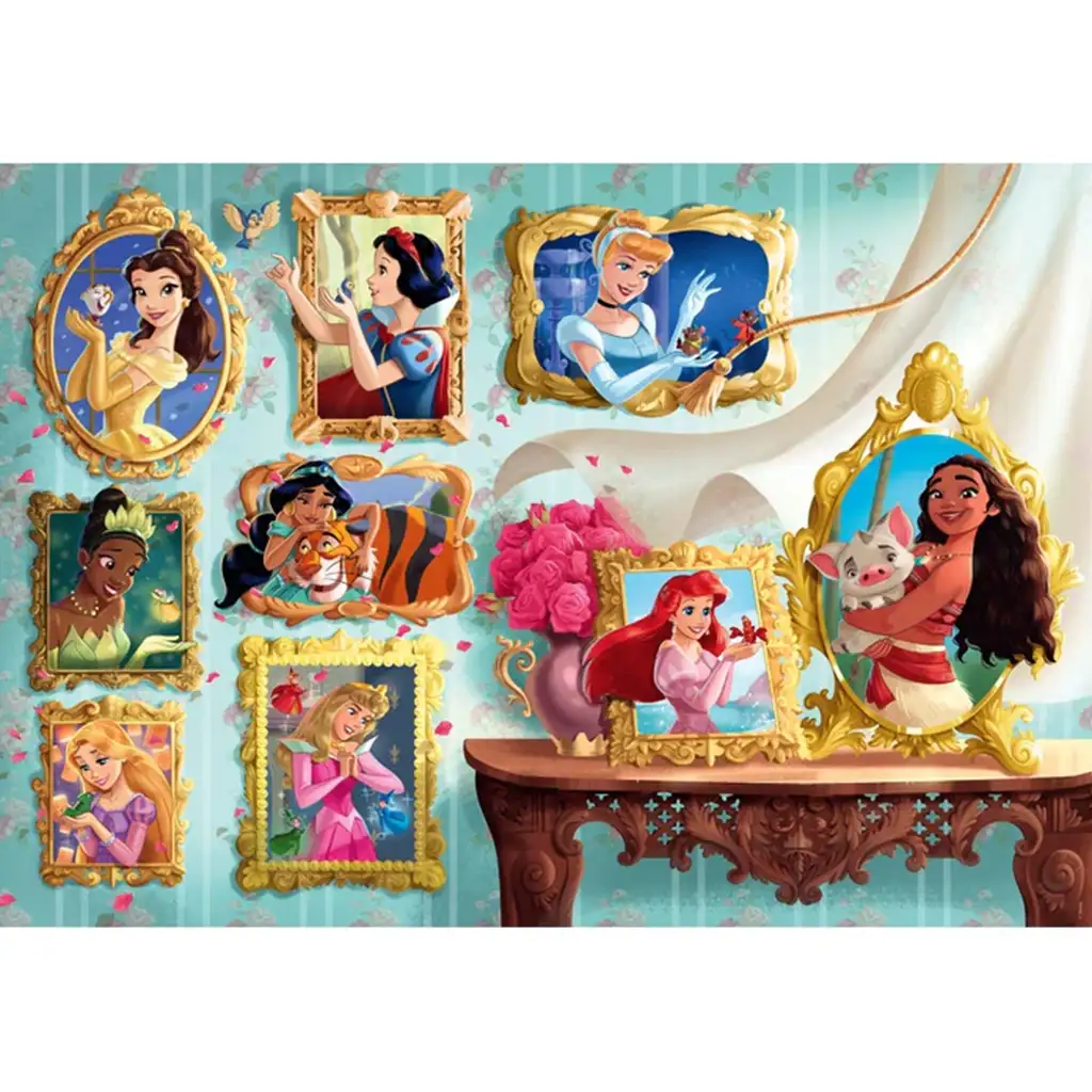 Disney+Prinzessinnen Bildergalerie 1000-Teile Puzzle - Clementoni Bild 2
