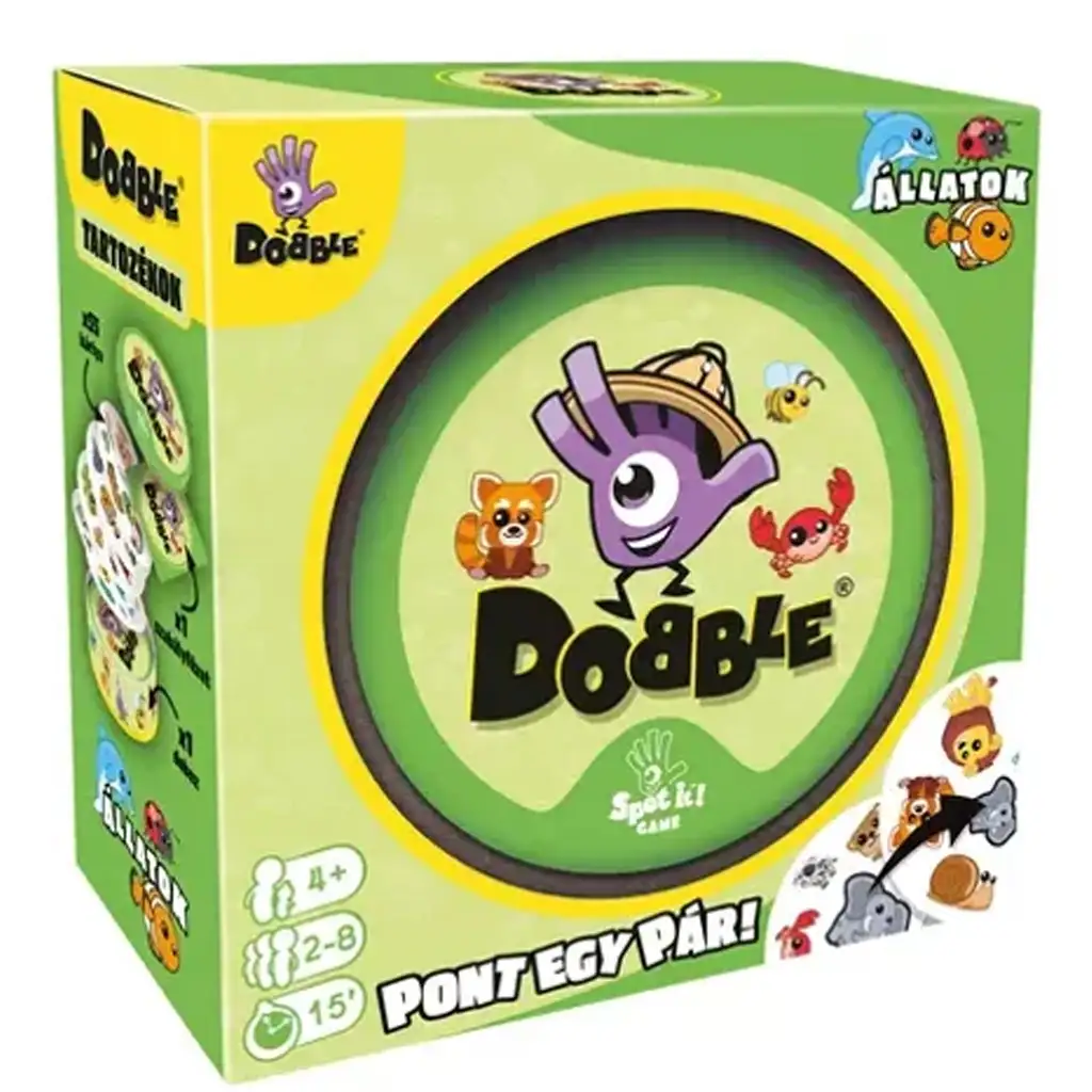 Dobble Tiere Gesellschaftsspiel Bild 1