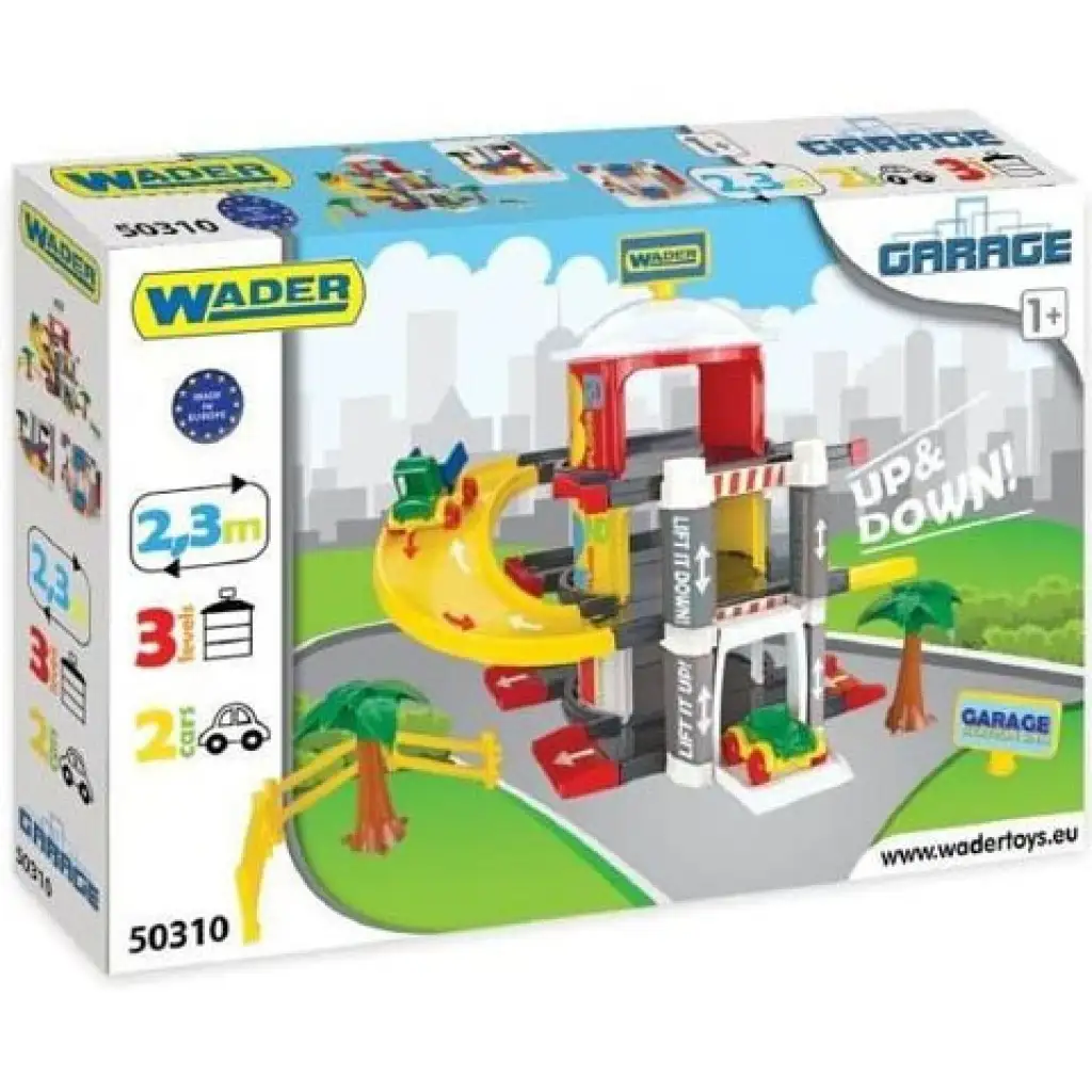 Dreistöckiges Garagenset mit Aufzug - Wader Bild 1
