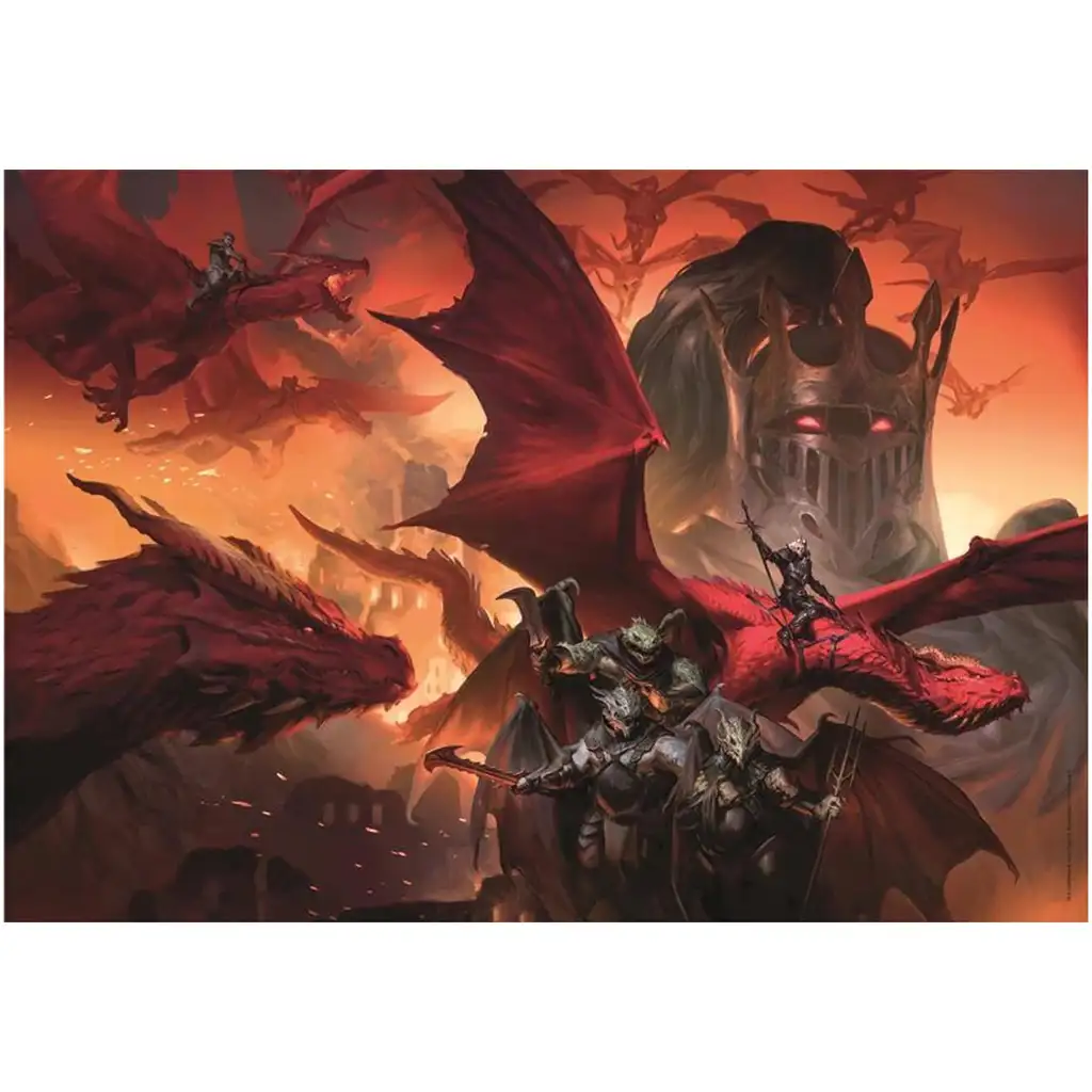 Dungeons & Dragons 1000-teilige Puzzle mit Poster - Clementoni Bild 2