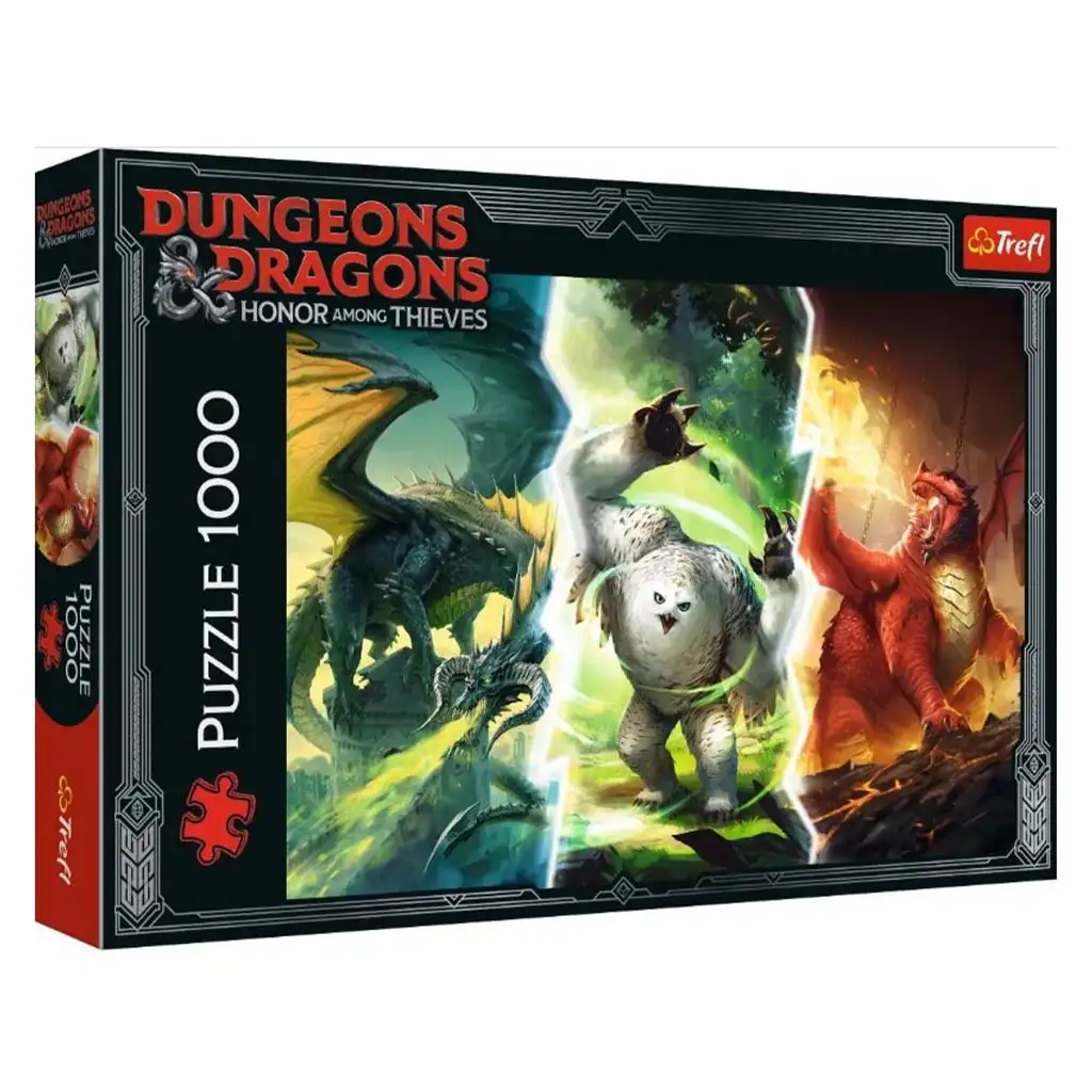 Dungeons & Dragons Legendäre Monster 1000-teilige Puzzle - Trefl Bild 1