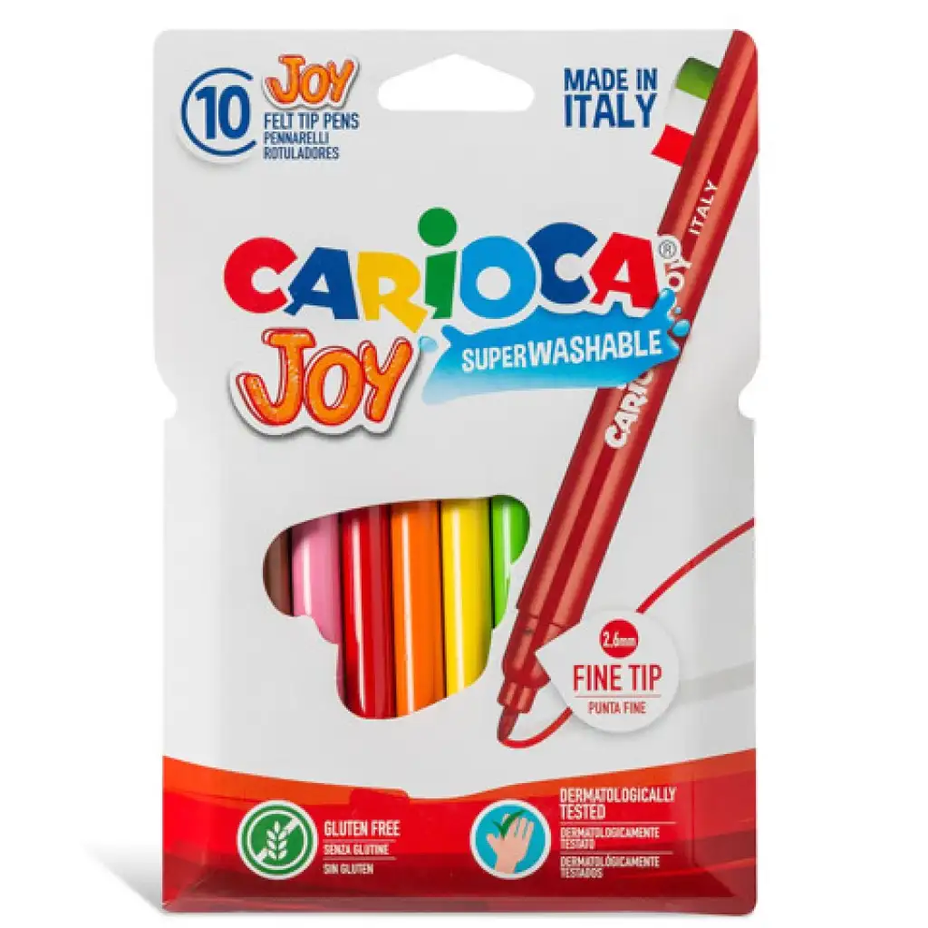 Dünner Filzstift-Set 10 Stück - Carioca Bild 2