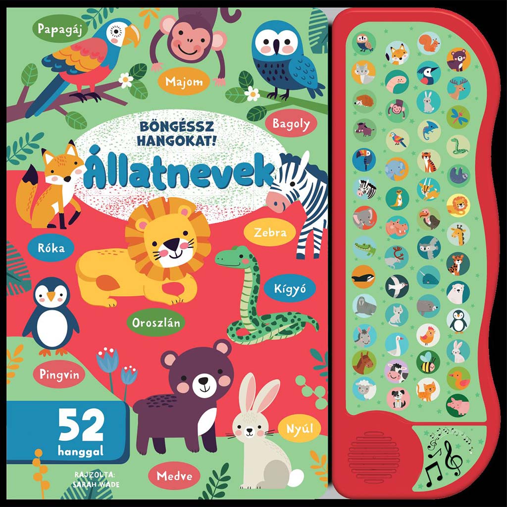Durchstöbere Geräusche! - Tiernamen Beschäftigungsbuch Bild 1