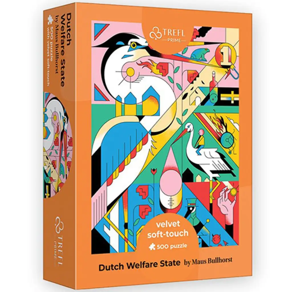 Dutch Welfare State samtweiche 500-teilige Puzzle - Trefl Bild 1