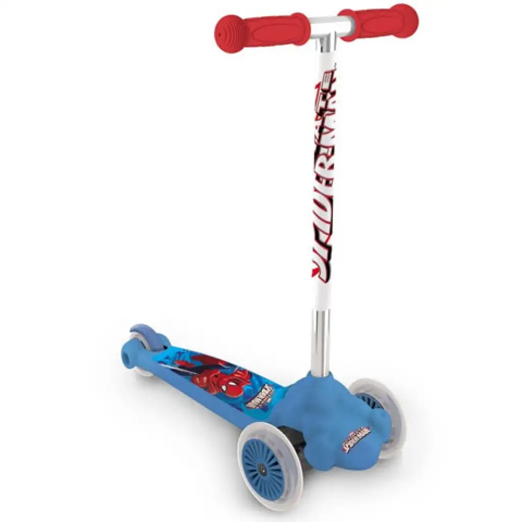 Spider-Man mit Doppelrädern kleiner Roller Bild 1