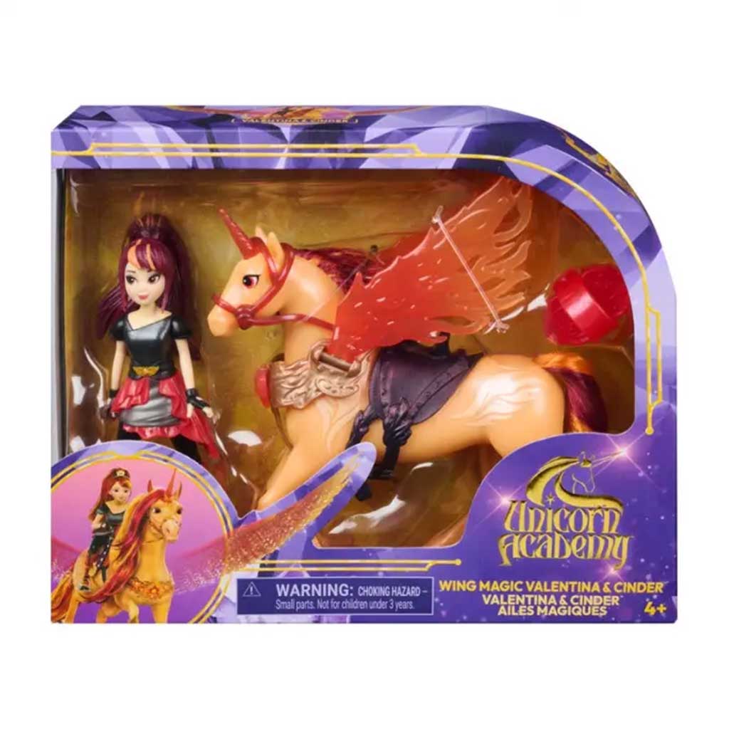 Einhorn Akademie: Magische Flügel - Valentina und Cinder Set - Spin Master Bild 1