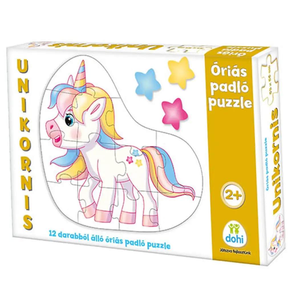 Einhorn Riesen-Bodenpuzzle 12-teilig Bild 1