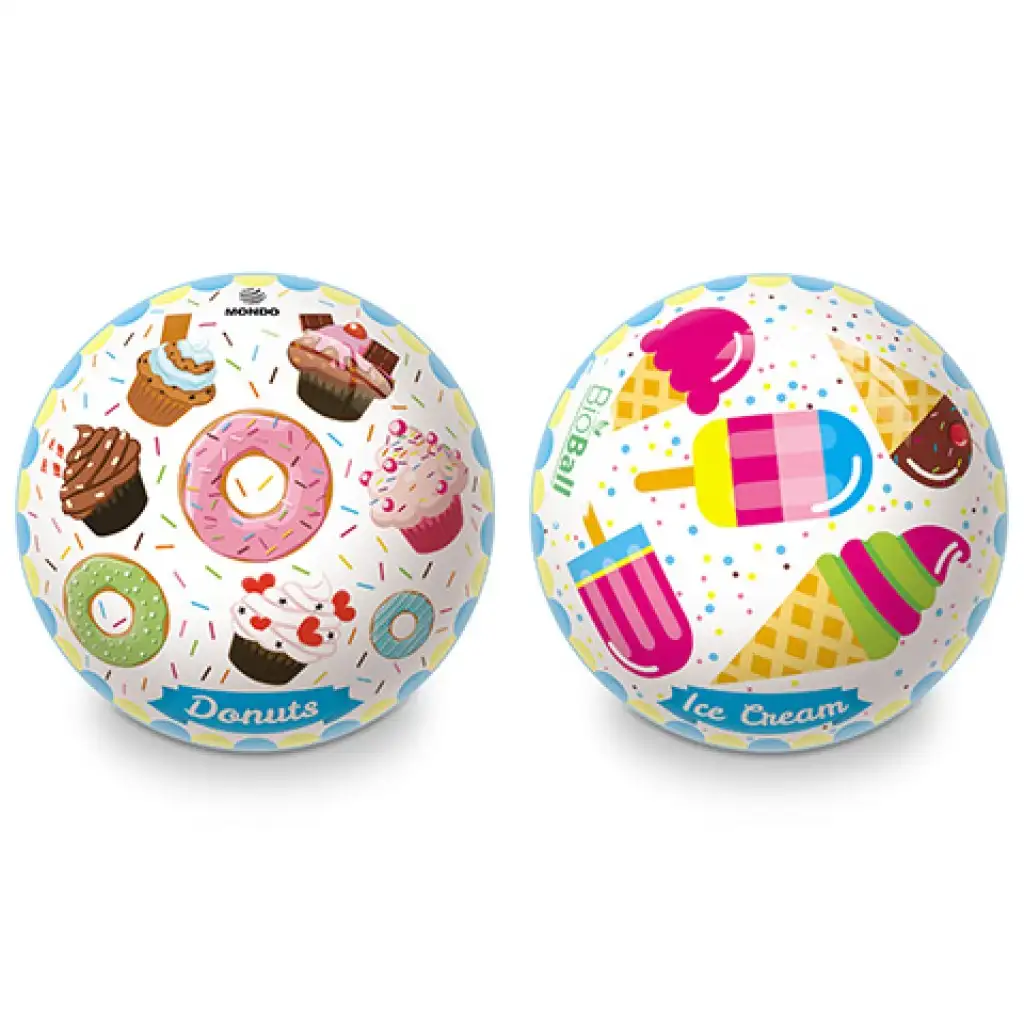 Eis und Donuts BioBall Gummiball 23cm Bild 1