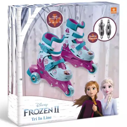 Eiskönigin 2 in 1 Dreirad Rollschuhe 29-32 Bild 1