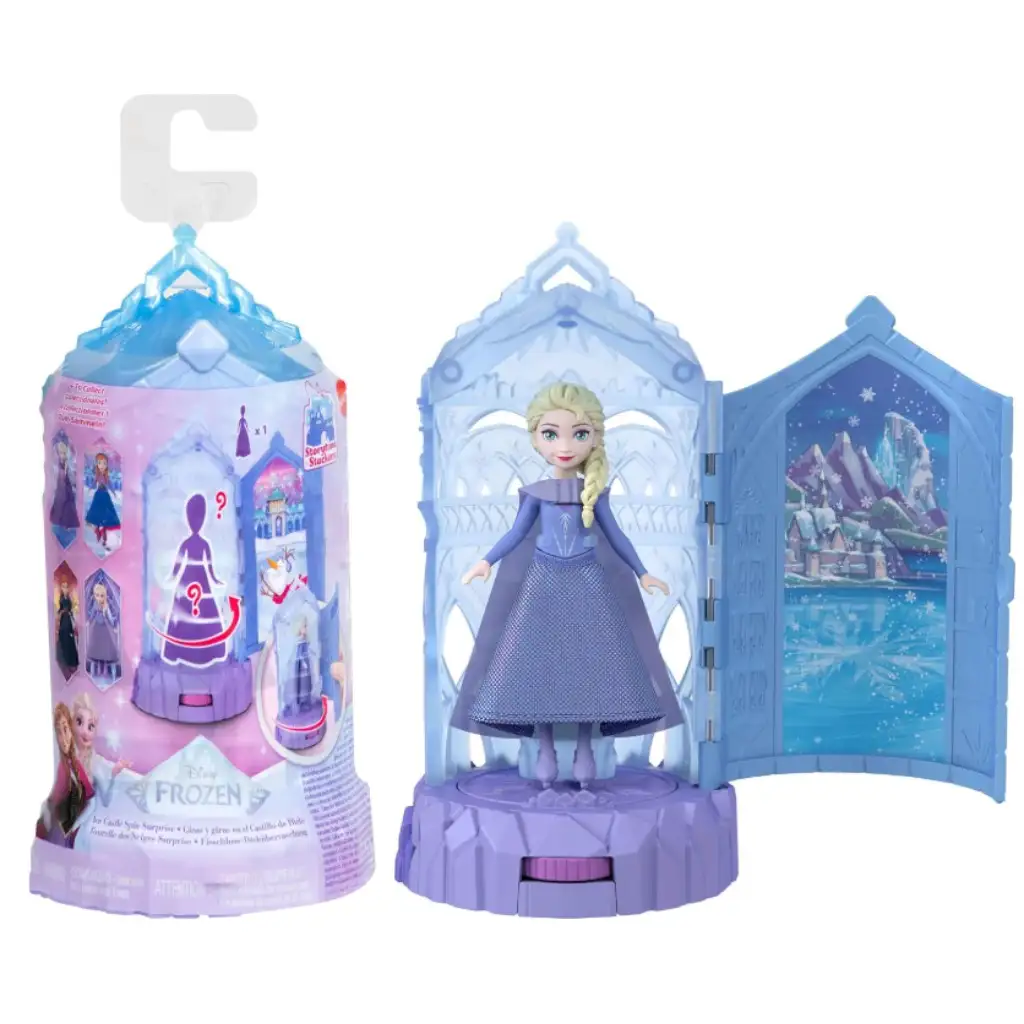 Eiskönigin: Mini Überraschung drehendes Turmzimmer - Mattel Bild 1