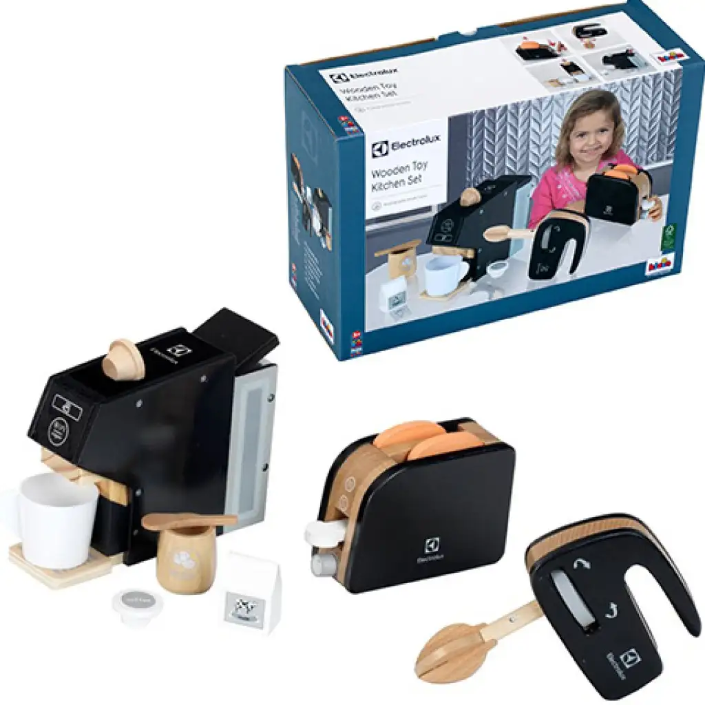 Electrolux Holz-Küchenset 3-teiliges Set - Klein Toys Bild 1