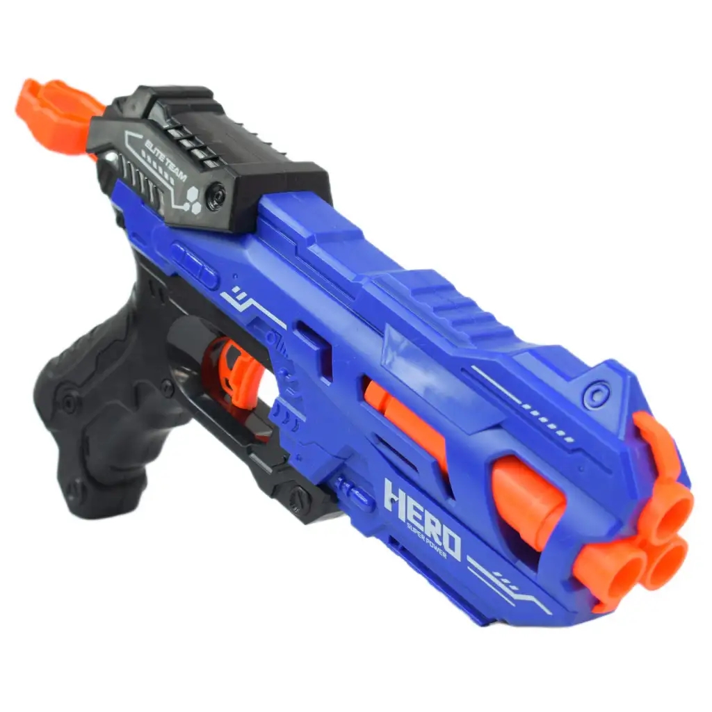 Elite Assault: Schaumstoffblaster-Set mit Munition 29x15cm Bild 3