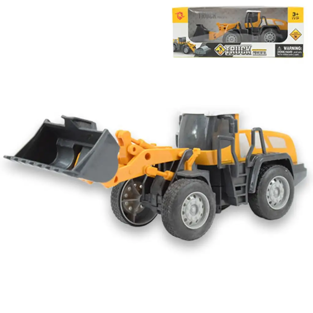Engineering Truck: Frontlader-Traktor Arbeitsmaschine 16cm Bild 1