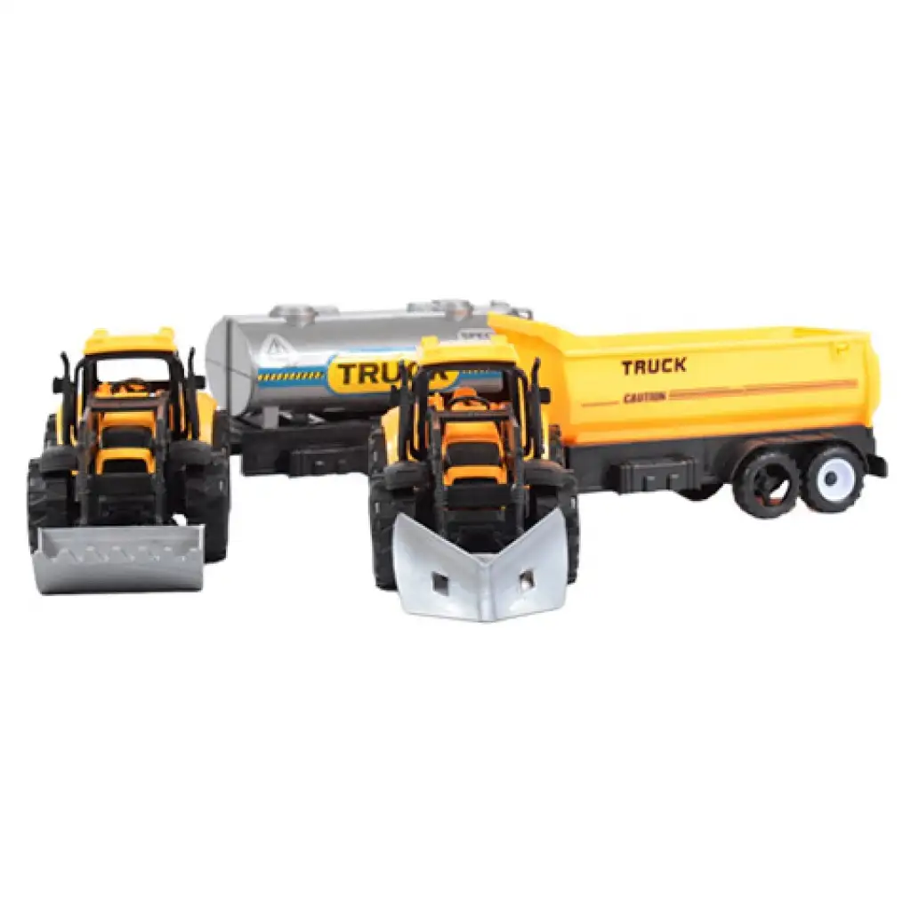Engineering Truck: Tanker und Anhänger-Traktor-Set 28cm Bild 4
