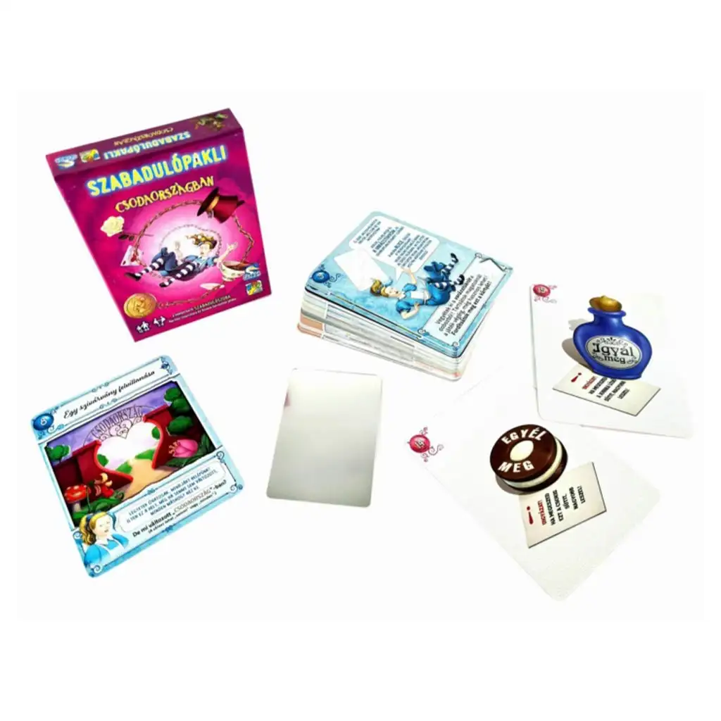 Escape Deck - Im Wunderland Brettspiel Bild 2