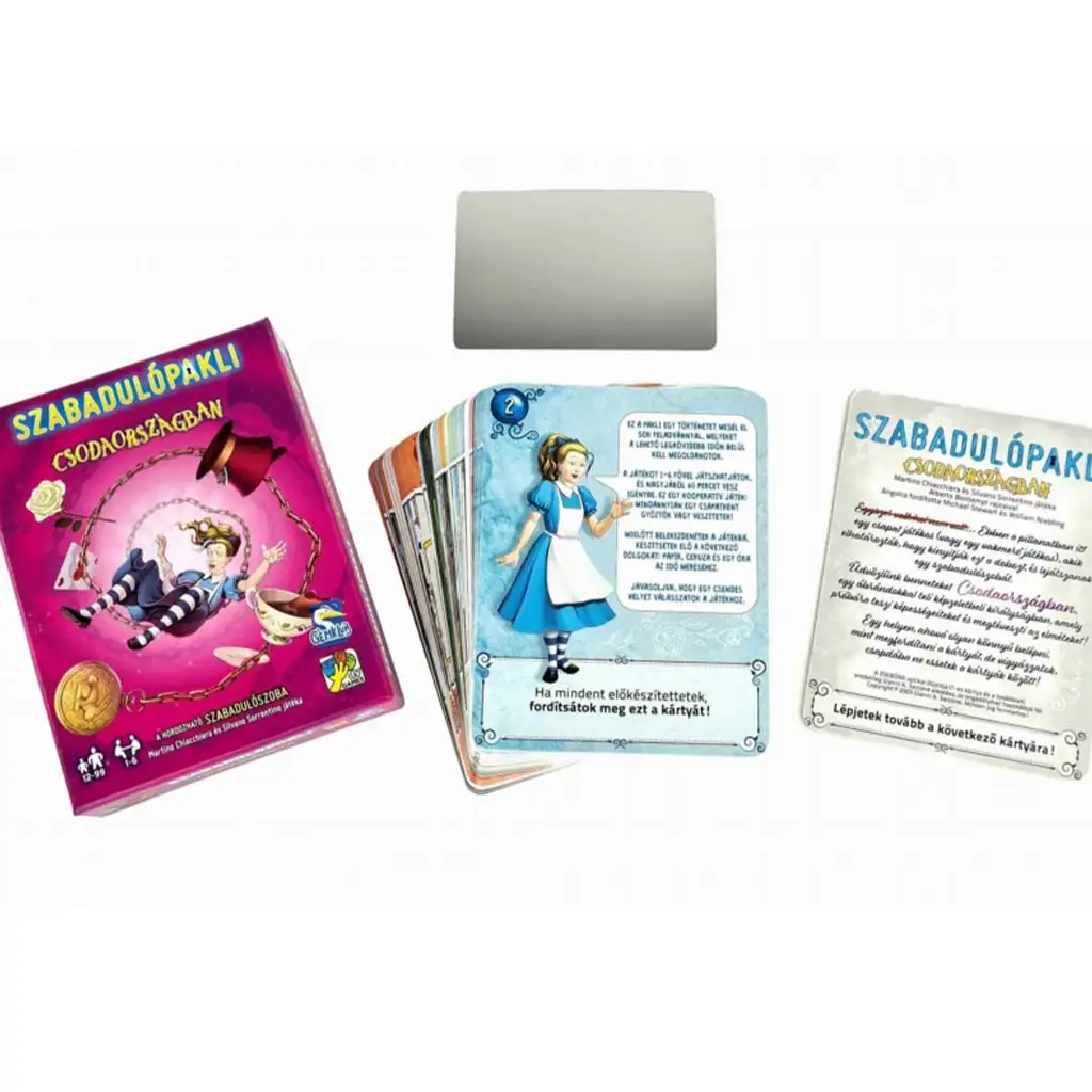 Escape Deck - Im Wunderland Brettspiel Bild 3