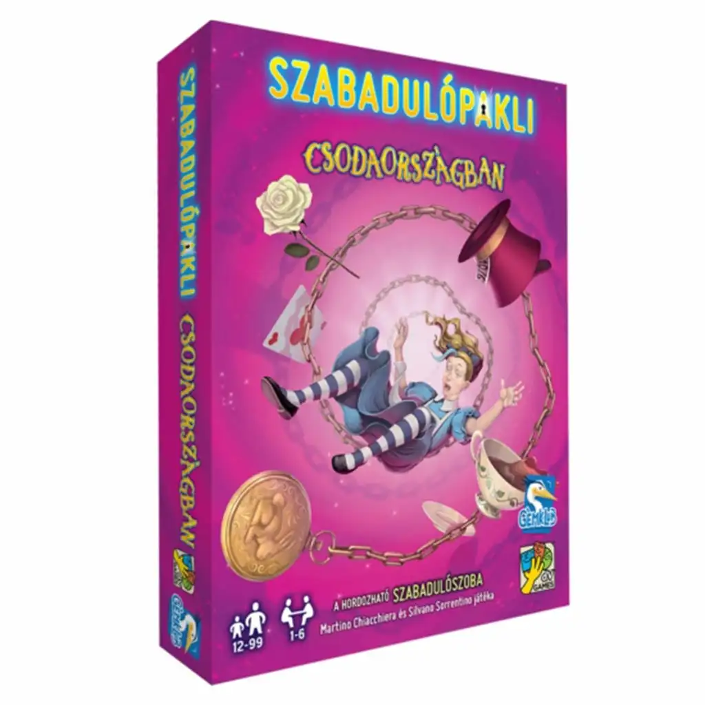 Escape Deck - Im Wunderland Brettspiel Bild 1