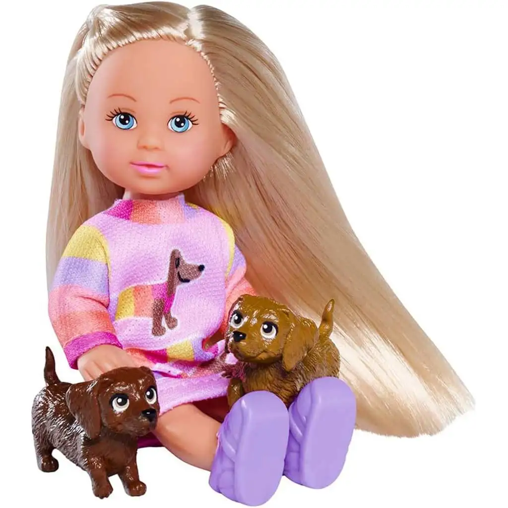 Evi Love: Évi Puppe mit zwei Welpen - Simba toys Bild 3