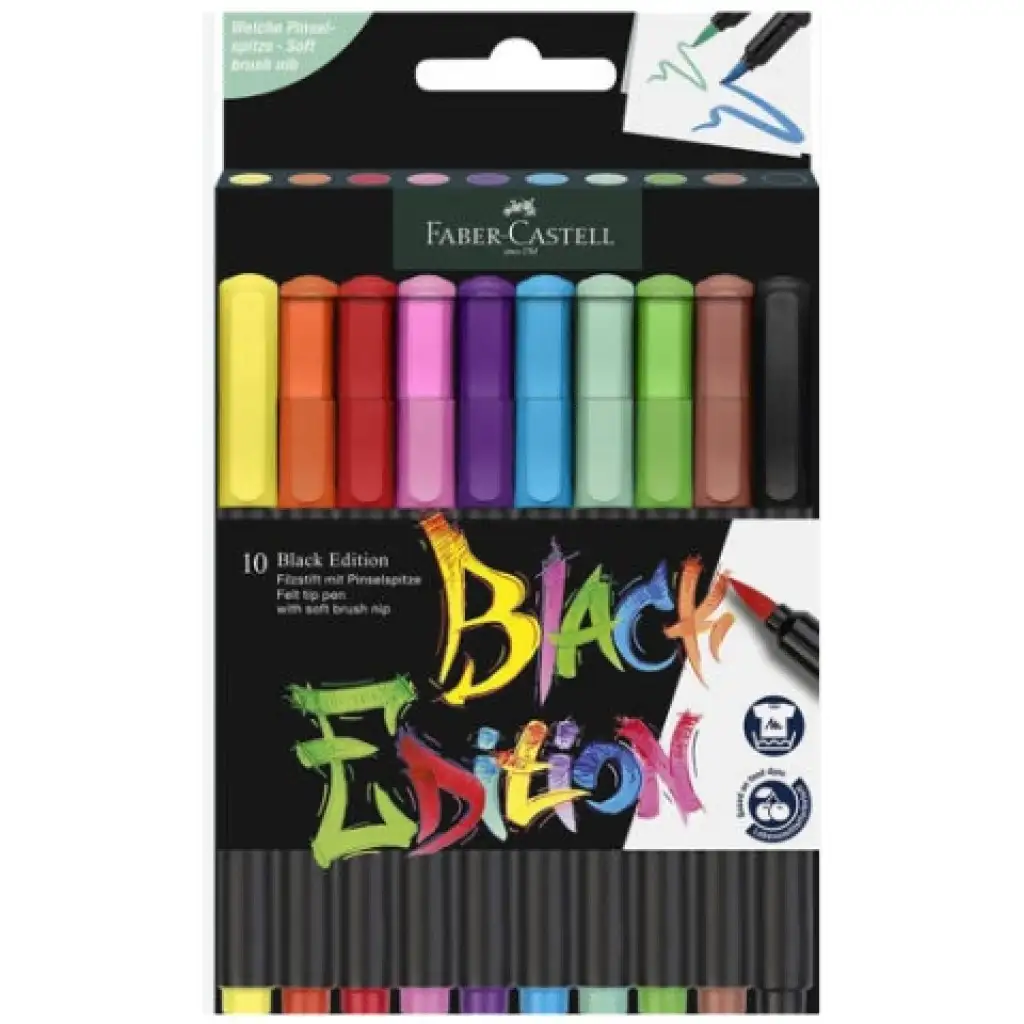Faber-Castell: Black Edition 10er-Set Buntstifte Bild 1
