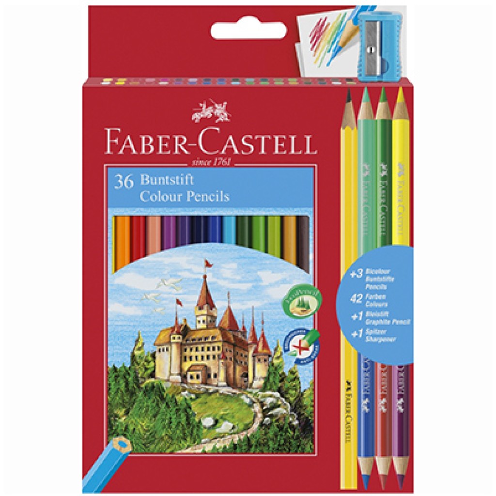 Faber-Castell: Buntstift-Set 40 Stück Bild 1