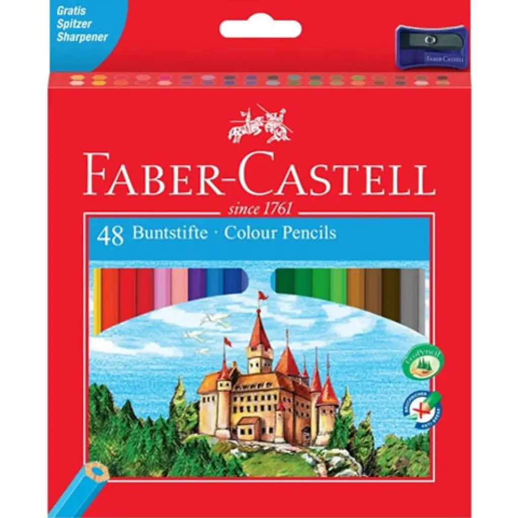 Faber-Castell: Buntstifte Set 48 Stück Bild 1
