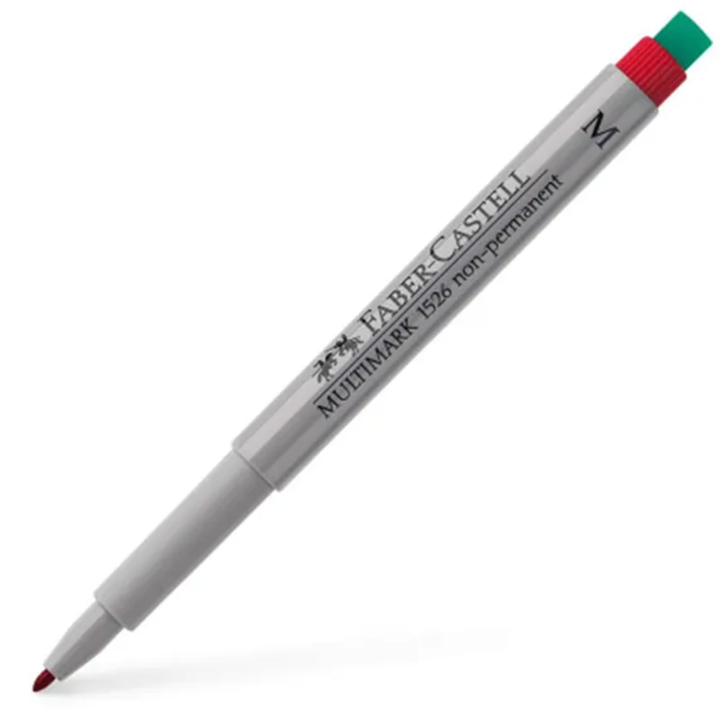 Faber-Castell: Folienstift M rot Bild 1