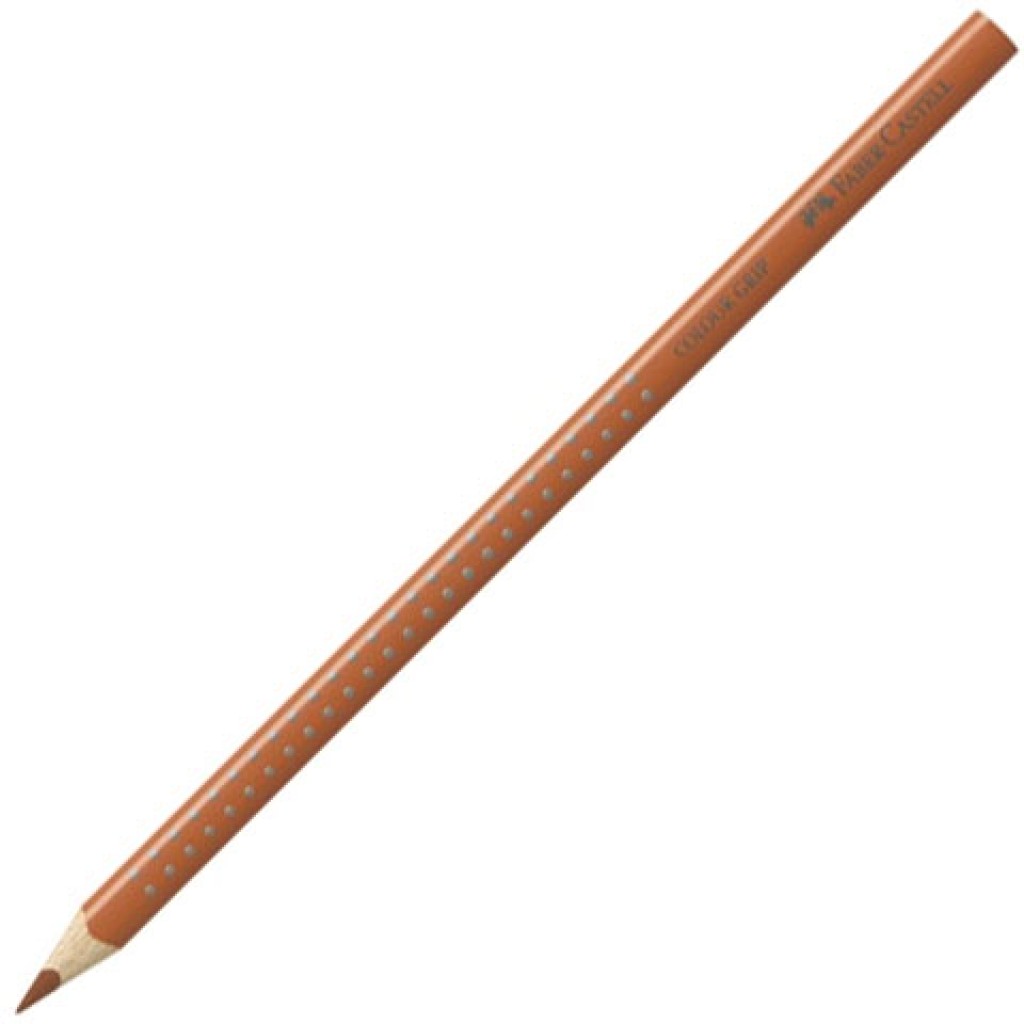 Faber-Castell: Grip 01 Buntstift braun Bild 1