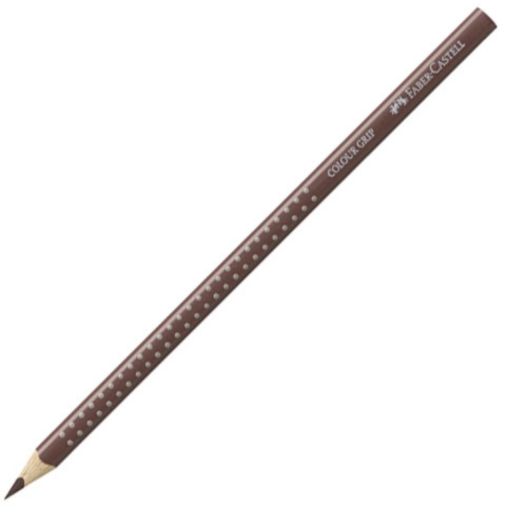 Faber-Castell: Grip 01 Buntstift dunkelbraun Bild 1