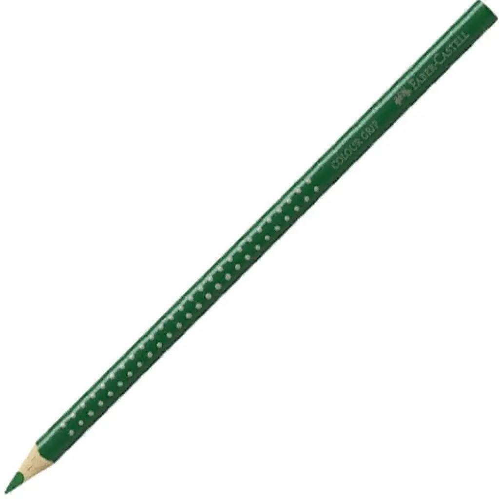 Faber-Castell: Grip 01 Buntstift dunkelgrün Bild 1