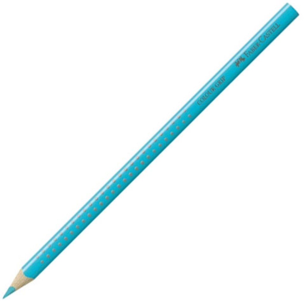 Faber-Castell: Grip 01 Buntstift Mittelblau Bild 1