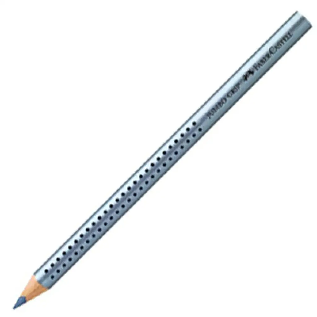 Faber-Castell: GRIP 2001 Jumbo Buntstift Metallic Blau Bild 1