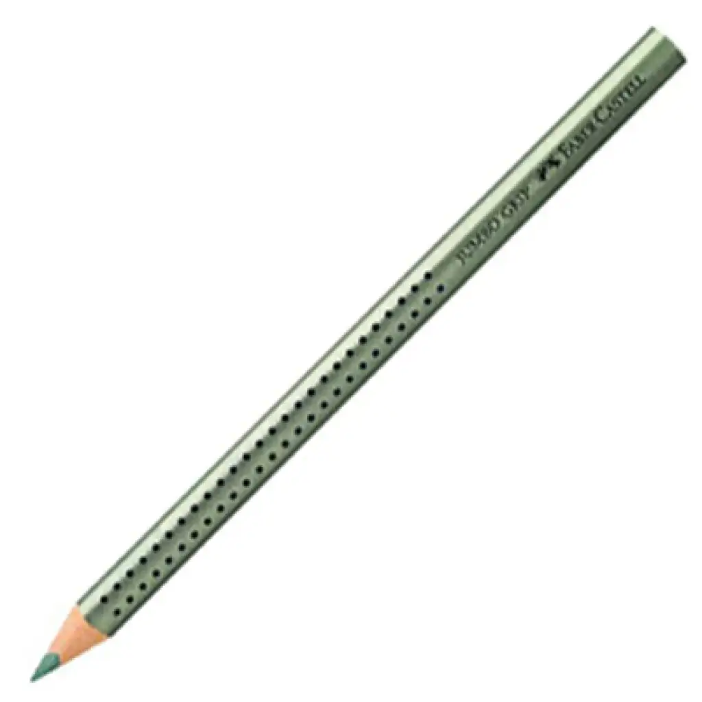 Faber-Castell: GRIP 2001 Jumbo Buntstift Metallic Grün Bild 1