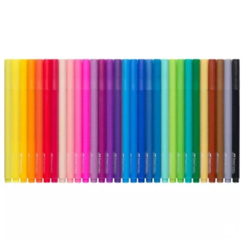 Faber-Castell: Grip 30er-Set bunte Filzstifte Bild 2