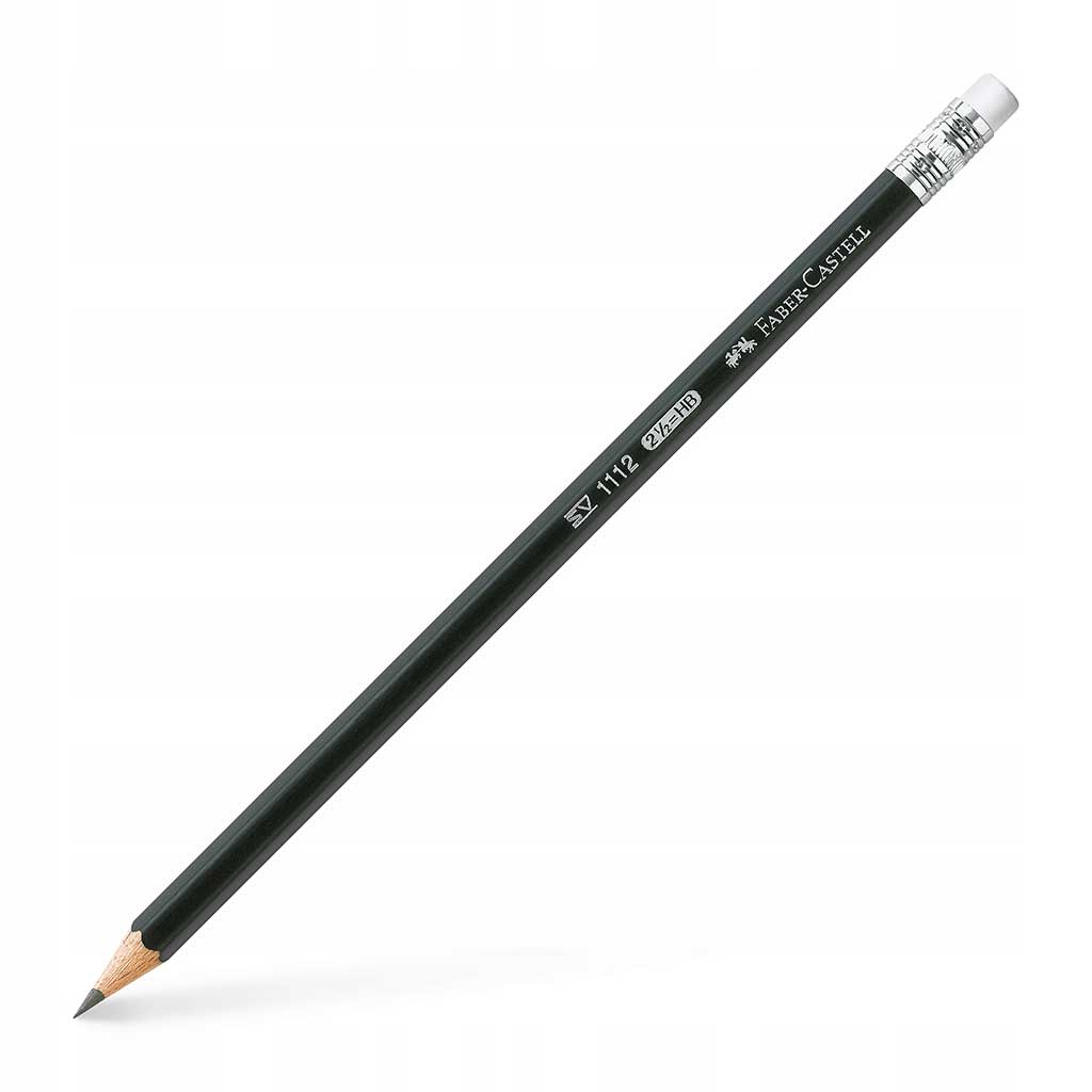 Faber-Castell: HB Bleistift mit Radiergummi 1Stück Bild 1