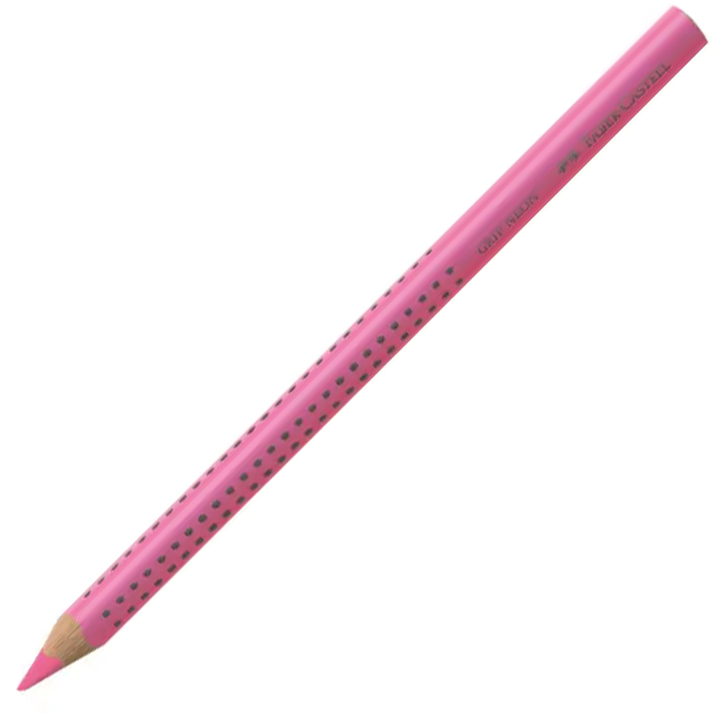 Faber-Castell: Jumbo Grip Buntstift Neon Pink Bild 1