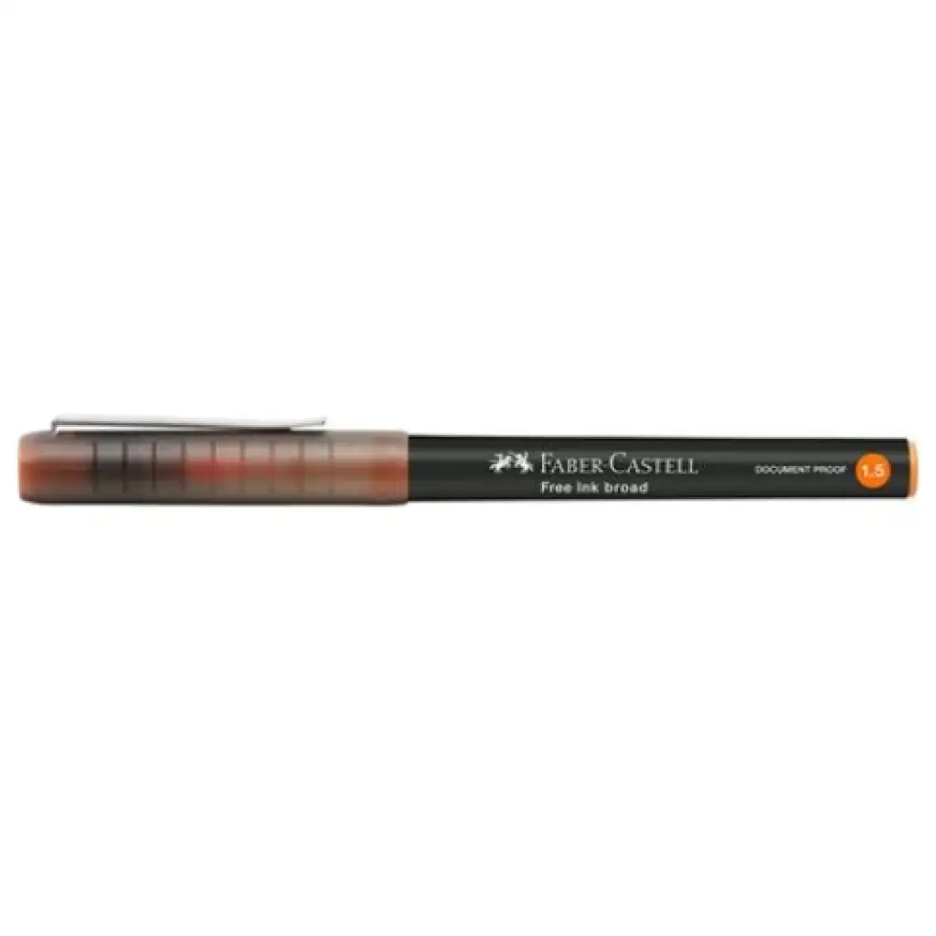 Faber-Castell: Orangefarbener Rollstift 1,5 mm Bild 2