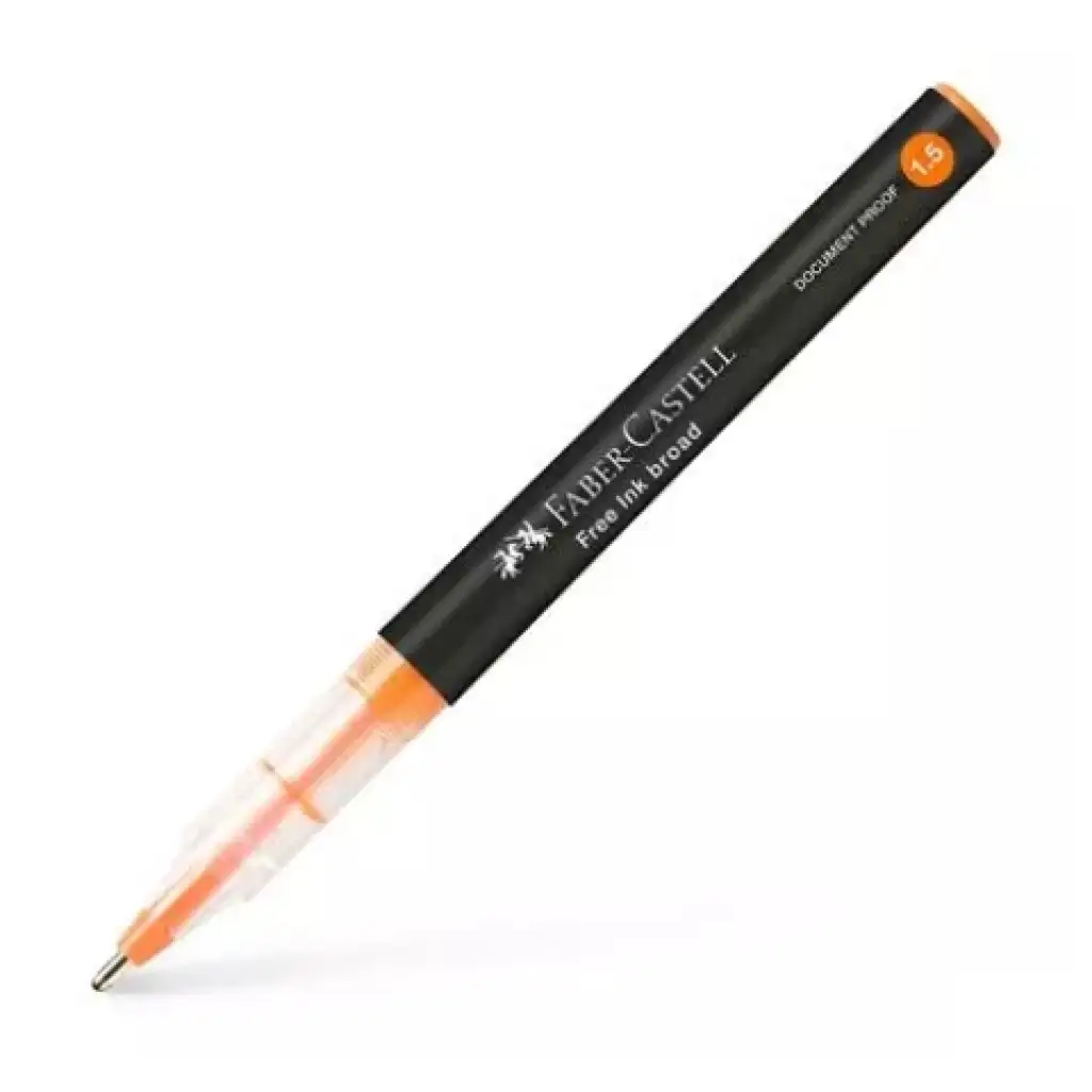 Faber-Castell: Orangefarbener Rollstift 1,5 mm Bild 1