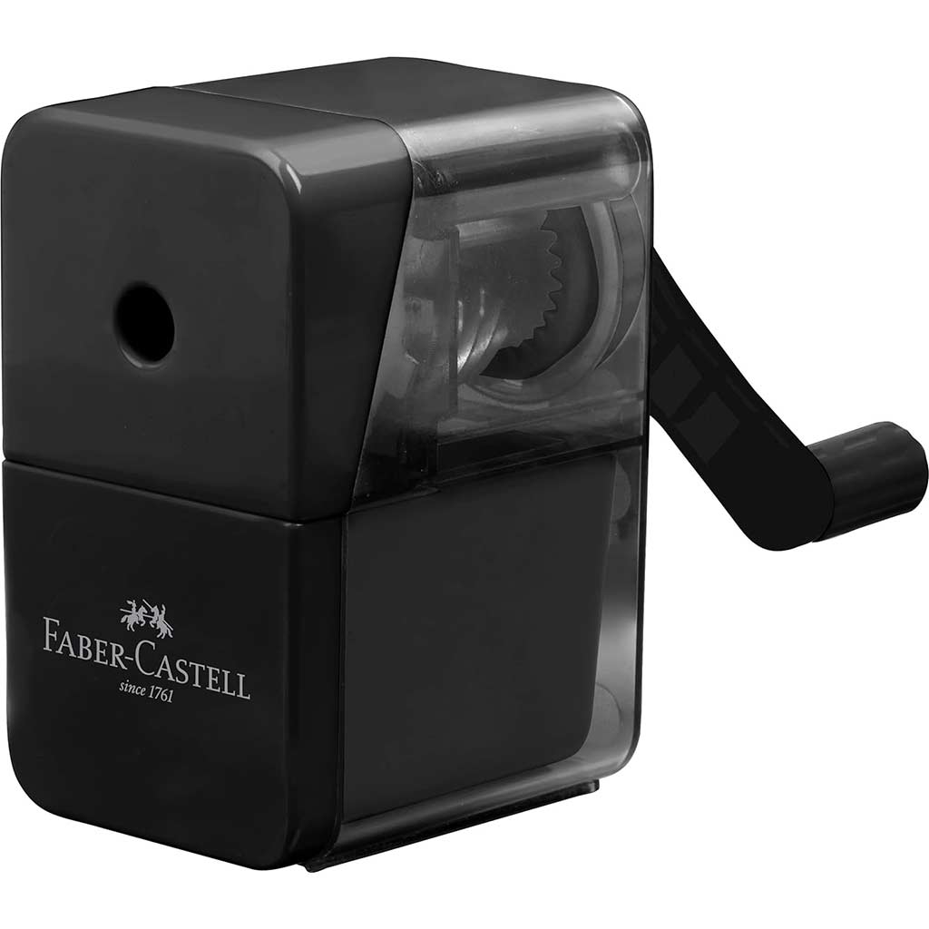 Faber-Castell: Schwarzer Tischspitzer Bild 1