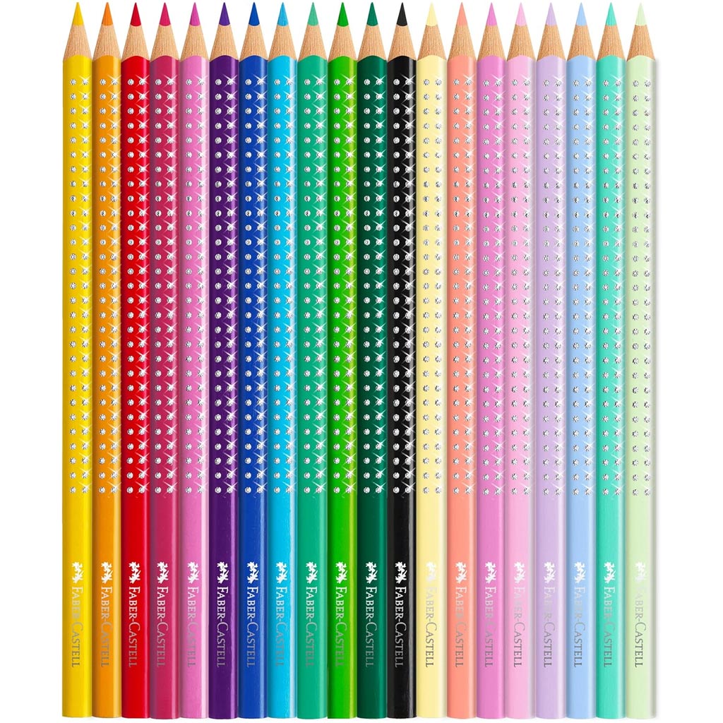 Faber-Castell: Sparkle Butterfly 20er Farbstift-Set in Metalldose Bild 2
