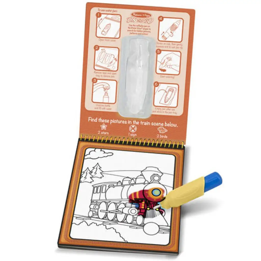 Fahrzeuge zeichnen mit Wasser kreatives Spiel - Melissa & Doug Bild 2