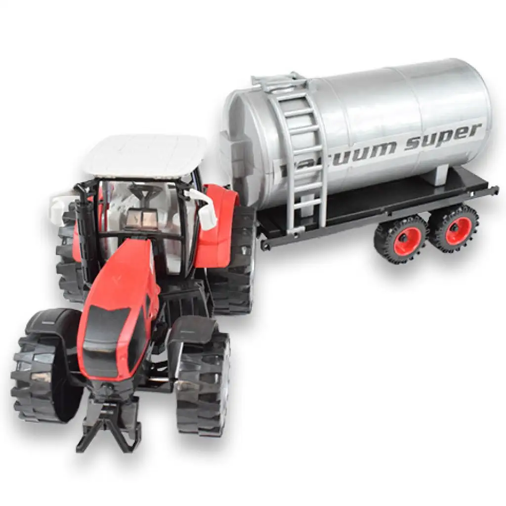 Farm Truck Series: Roter oder grüner Wassertank-Traktor 46cm Bild 3