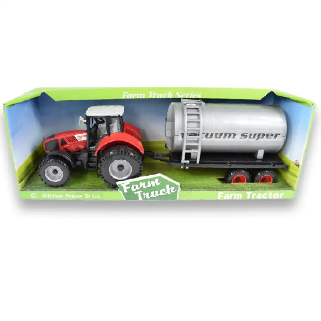 Farm Truck Series: Roter oder grüner Wassertank-Traktor 46cm Bild 7