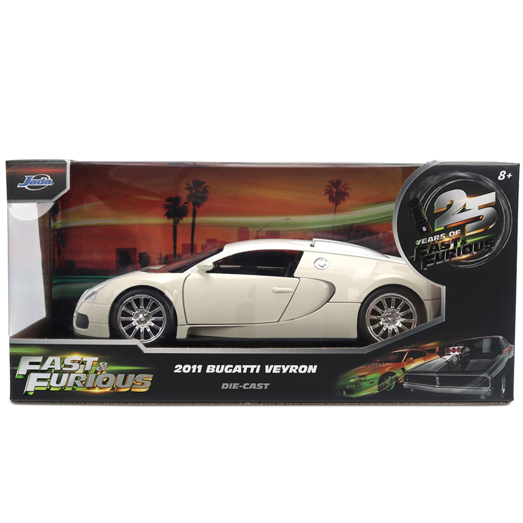 Fast & Furious: 2011 Bugatti Veyron Metallauto-Modell 1/24 - Jada Toys Bild 1