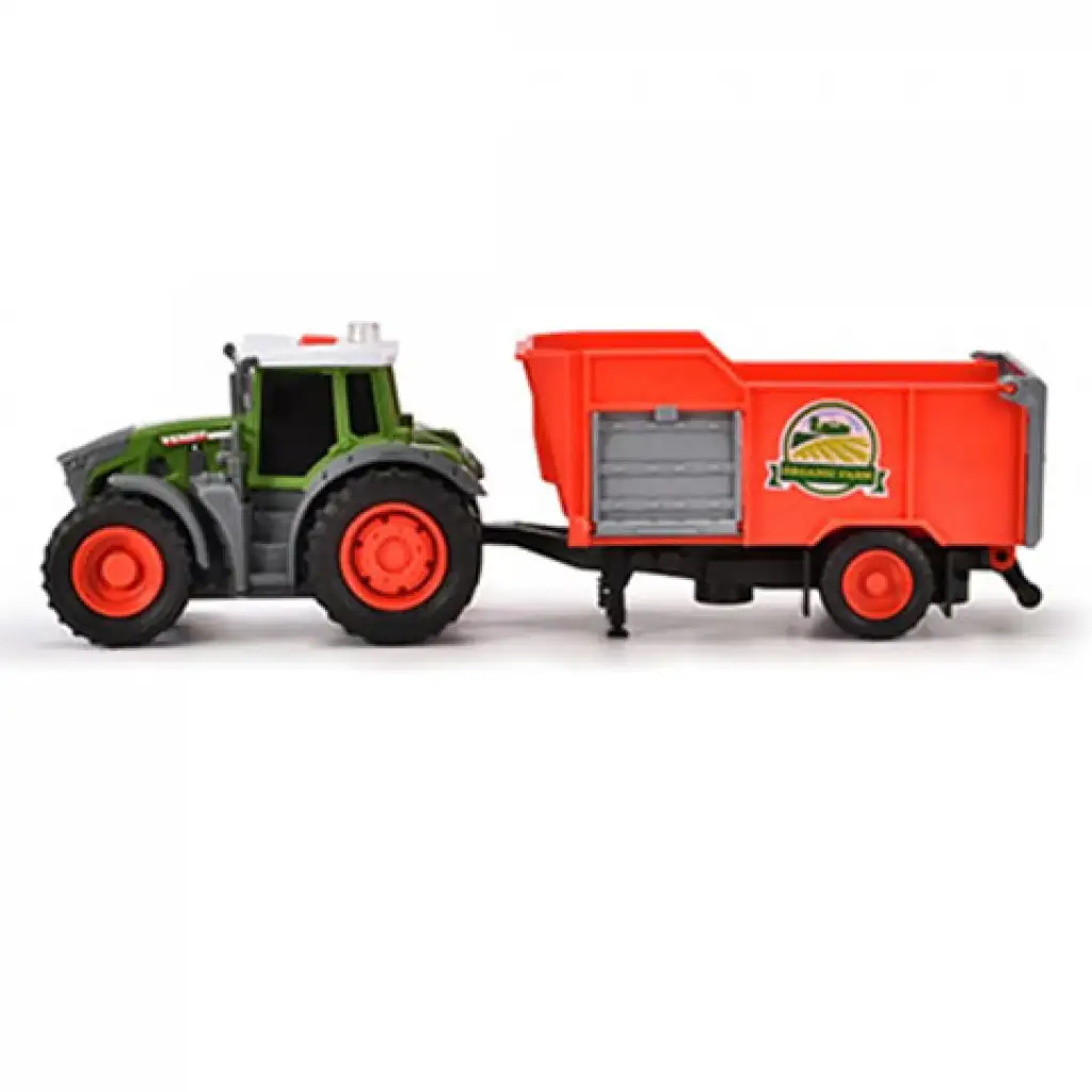 Fendt Farm Traktor mit Anhänger - Dickie Toys Bild 2