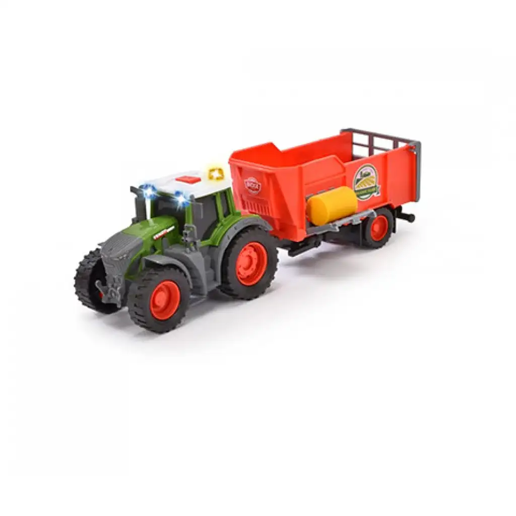 Fendt Farm Traktor mit Anhänger - Dickie Toys Bild 1