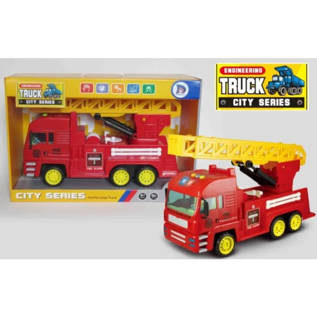 Feuerwehr-LKW mit Licht, 37 cm Bild 1