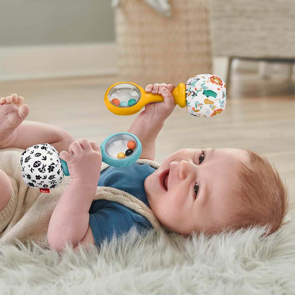 Fisher-Price: Rassel Rumbatök für Babys - Mattel Bild 3