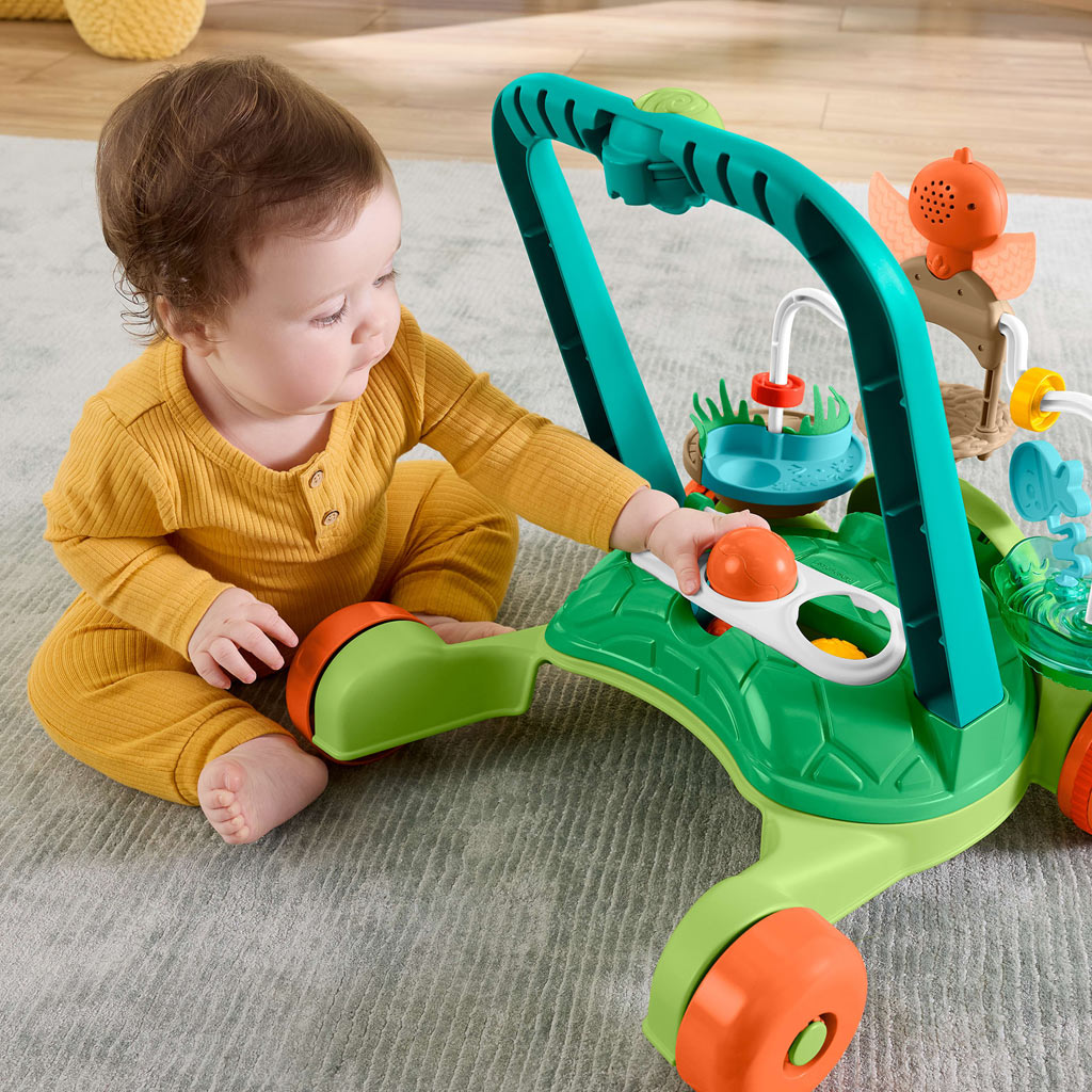 Fisher-Price: Schildkrötenfreund Laufhilfe - Mattel Bild 2