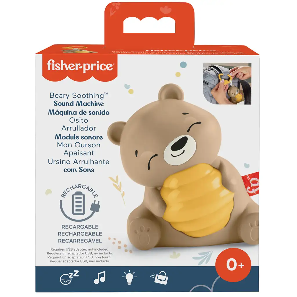 Fisher-Price: Sensimals Schlafbär mit Licht und Sound - Mattel Bild 1