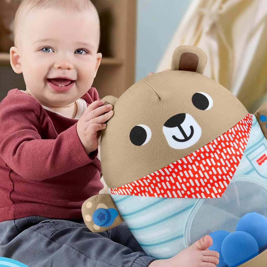 Fisher-Price: Stehauf-Bär für Babys – Mattel Bild 5